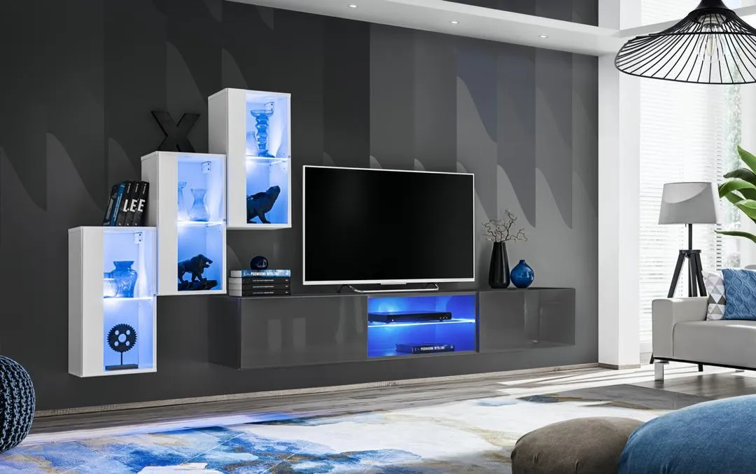 Switch XXII Wall Entertainment Unit For TVs Up To 60"
