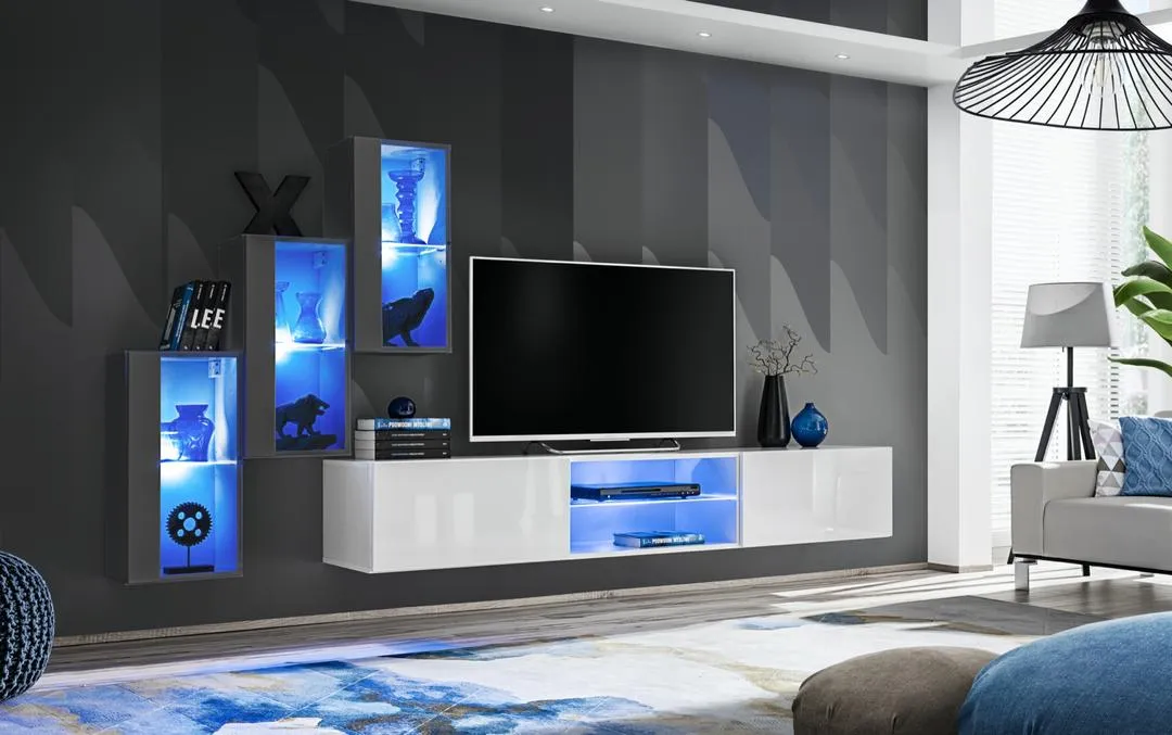 Switch XXII Wall Entertainment Unit For TVs Up To 60"