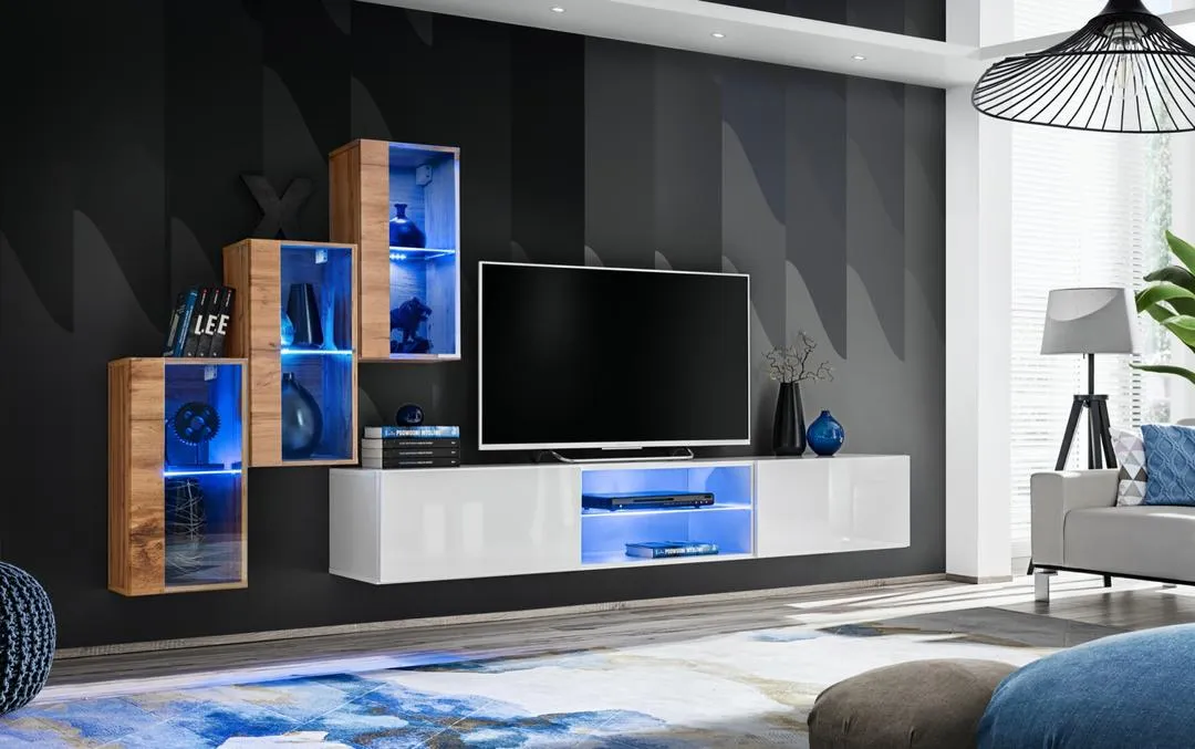 Switch XXII Wall Entertainment Unit For TVs Up To 60"