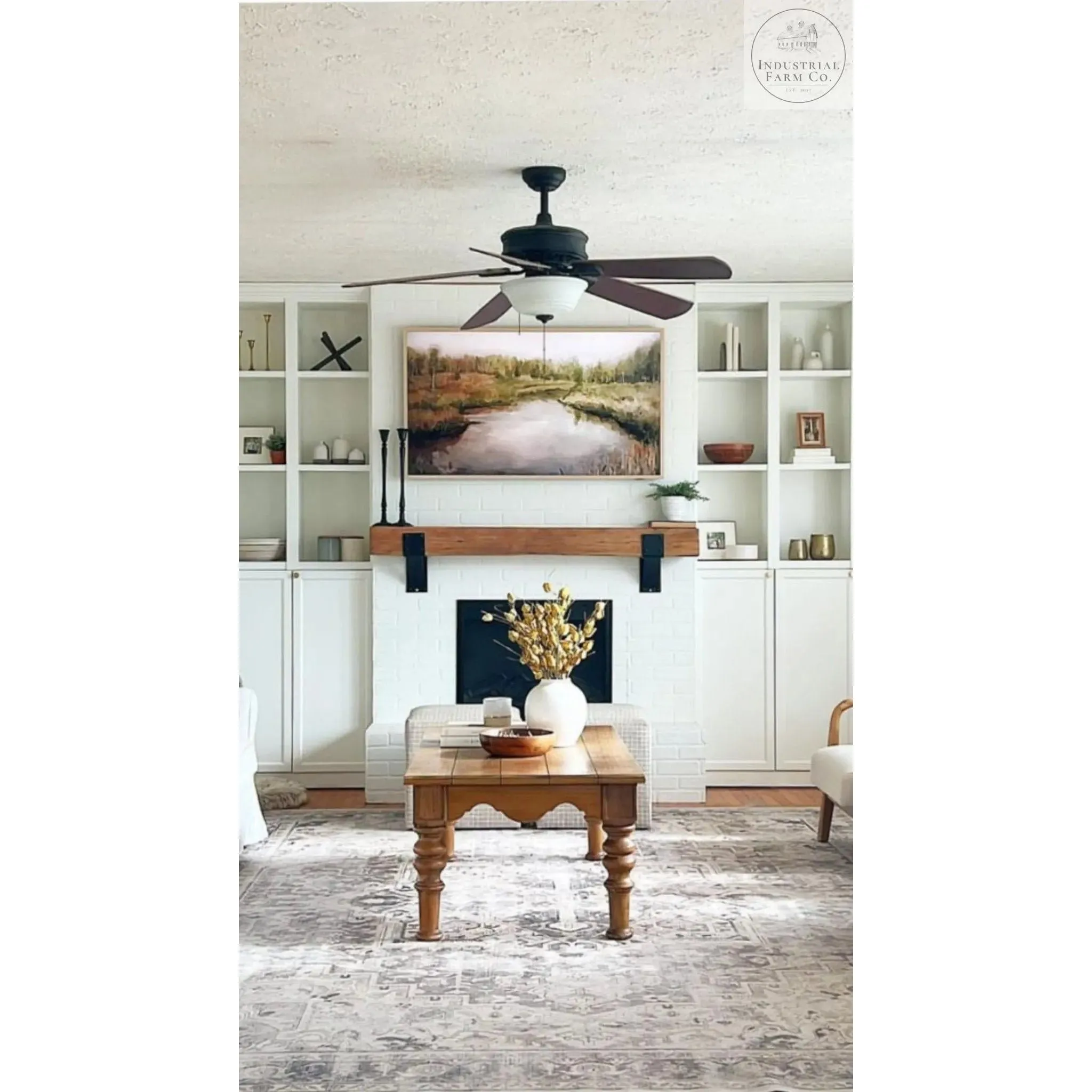 The Clermont Farmhouse Shelf Mantle Support