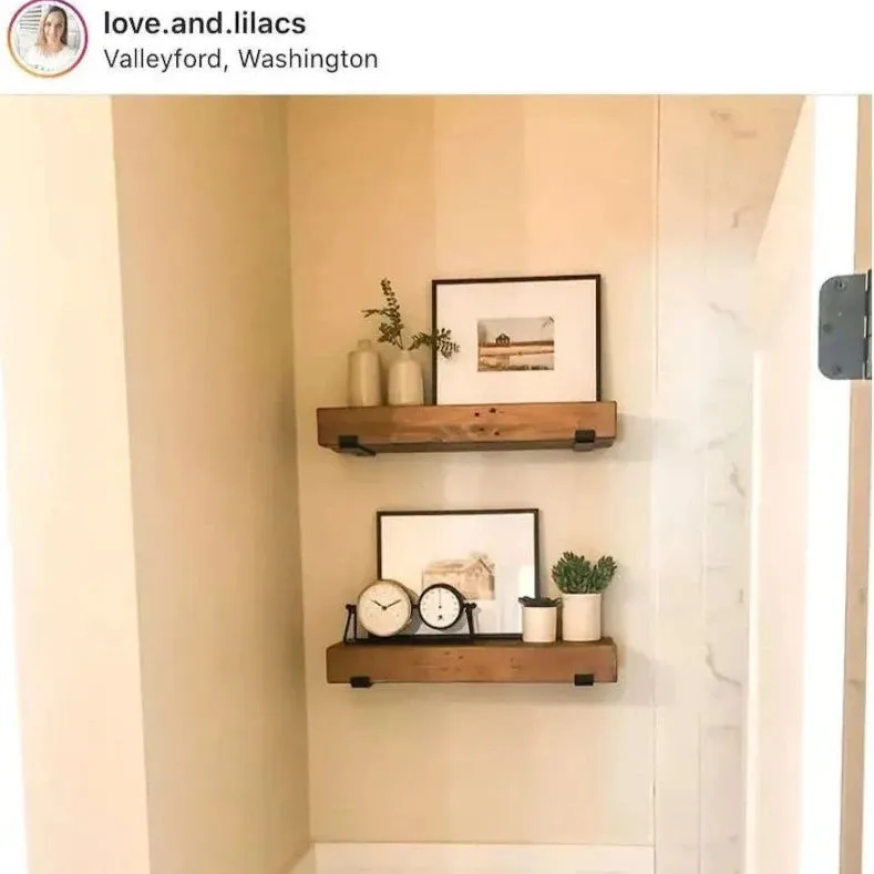 The Earl Style J Shelf Bracket