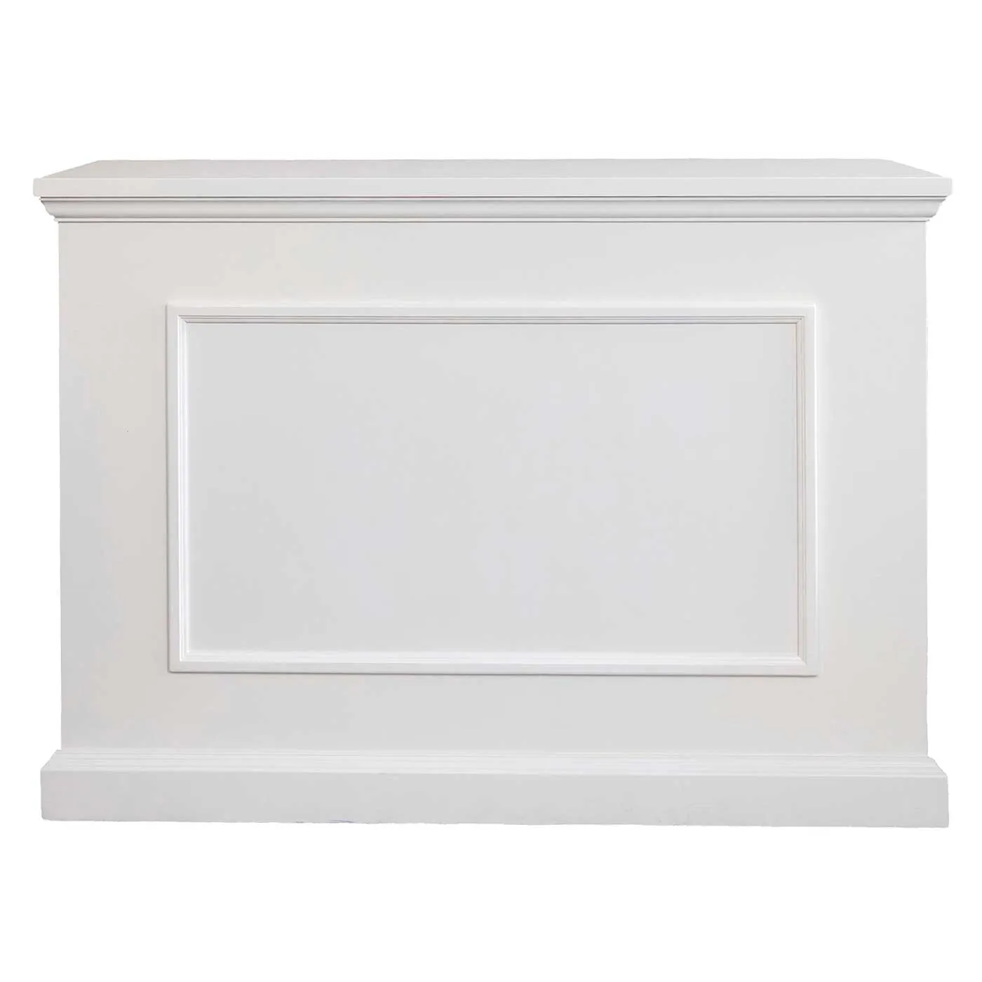 The Elevate 72015 White Smart TV Lift Cabinet for 50 Inch Flat screen TVs