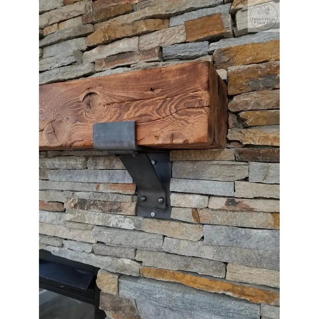 The Fulton Style Heavy Duty Mantel Support