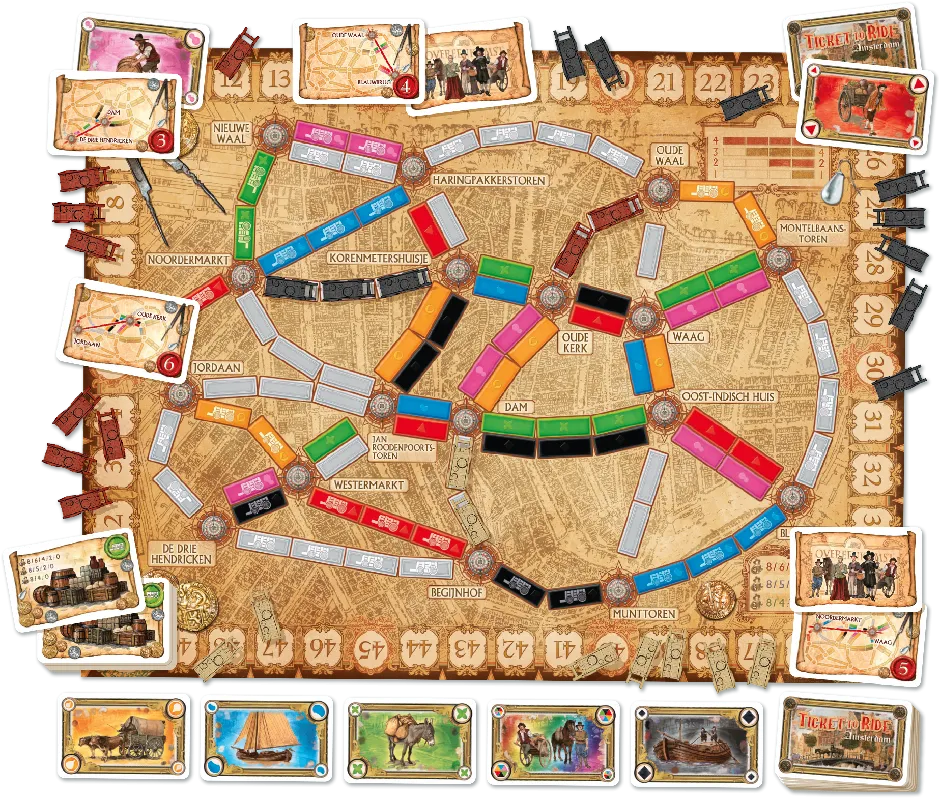Ticket to Ride Amersterdam