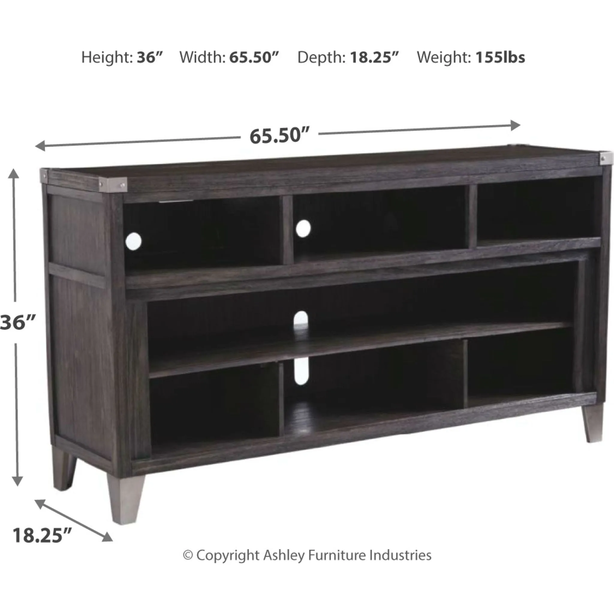 Todoe TV Stand - Gray