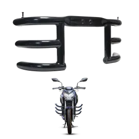 TVS Crash Guard - Black Raider - Heavy-Duty Protection for Safe Riding