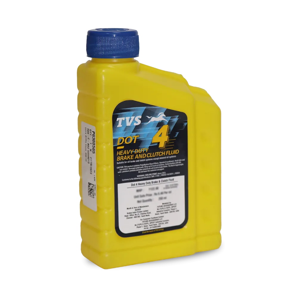 TVS DOT4 - Heavy Duty Brake and Clutch Fluid 100ml.