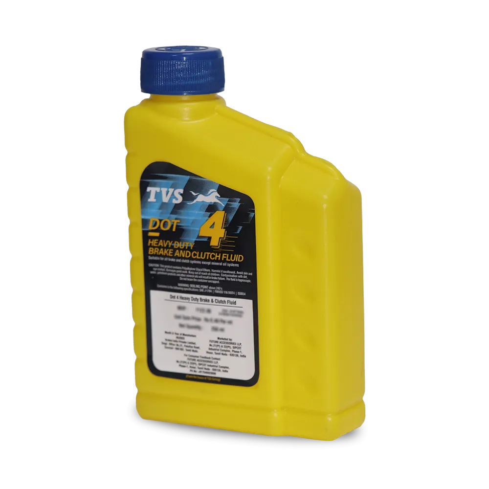 TVS DOT4 - Heavy Duty Brake and Clutch Fluid 100ml.
