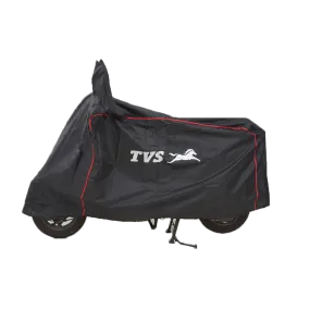TVS Vehicle Cover - Scooter | Durable, UV & Water Resistant Protection in Black