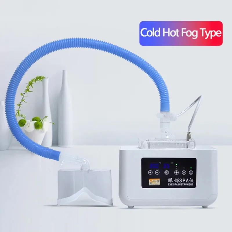 Ultrasonic Eye Nebulizer Eye SPA Care Relieve Fatigue Dry Eyes Fumigation Heating Compress Eye Protection Hot Cold Spray NEW