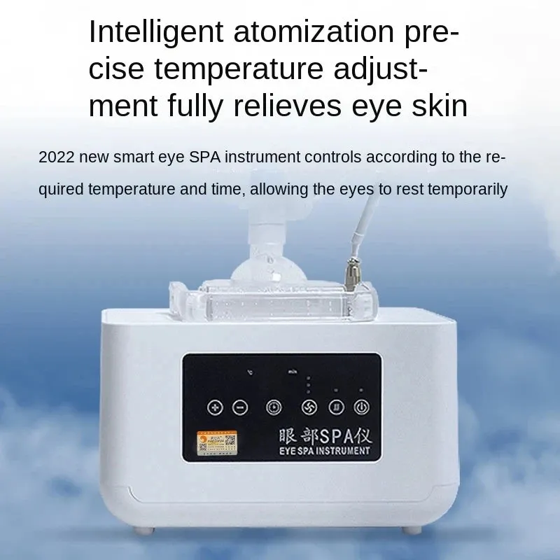 Ultrasonic Eye Nebulizer Eye SPA Care Relieve Fatigue Dry Eyes Fumigation Heating Compress Eye Protection Hot Cold Spray NEW