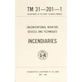 Unconventional Warfare Devices & Techniques Incendiaries