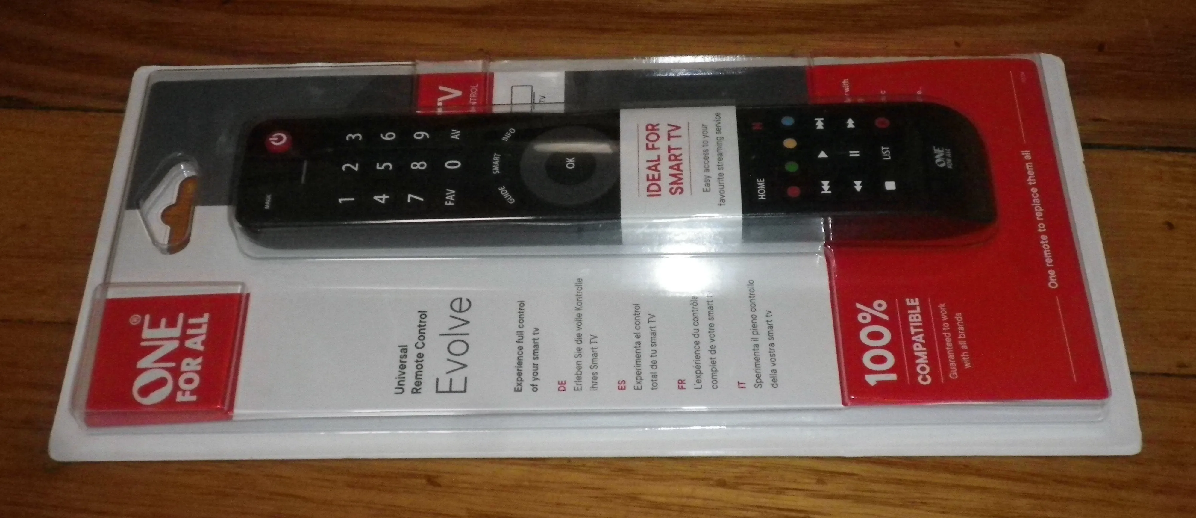 Universal Digital & Smart TV Programmable Remote Control - Part # URC7115