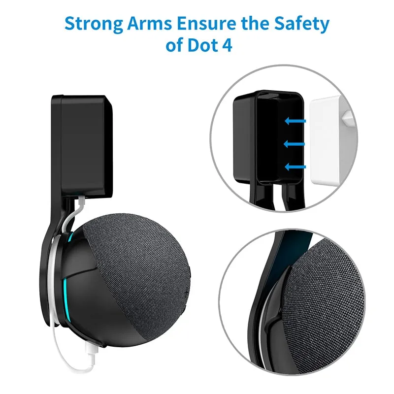 Wall Mount For Alexa Echo Dot 4