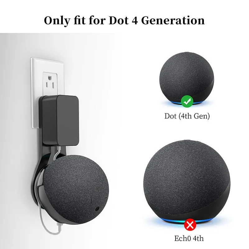 Wall Mount For Alexa Echo Dot 4