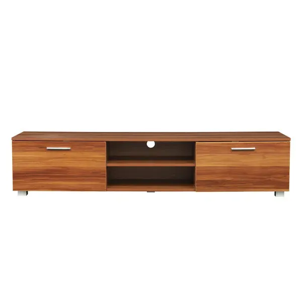 Walnut TV Stand – Wooden Design