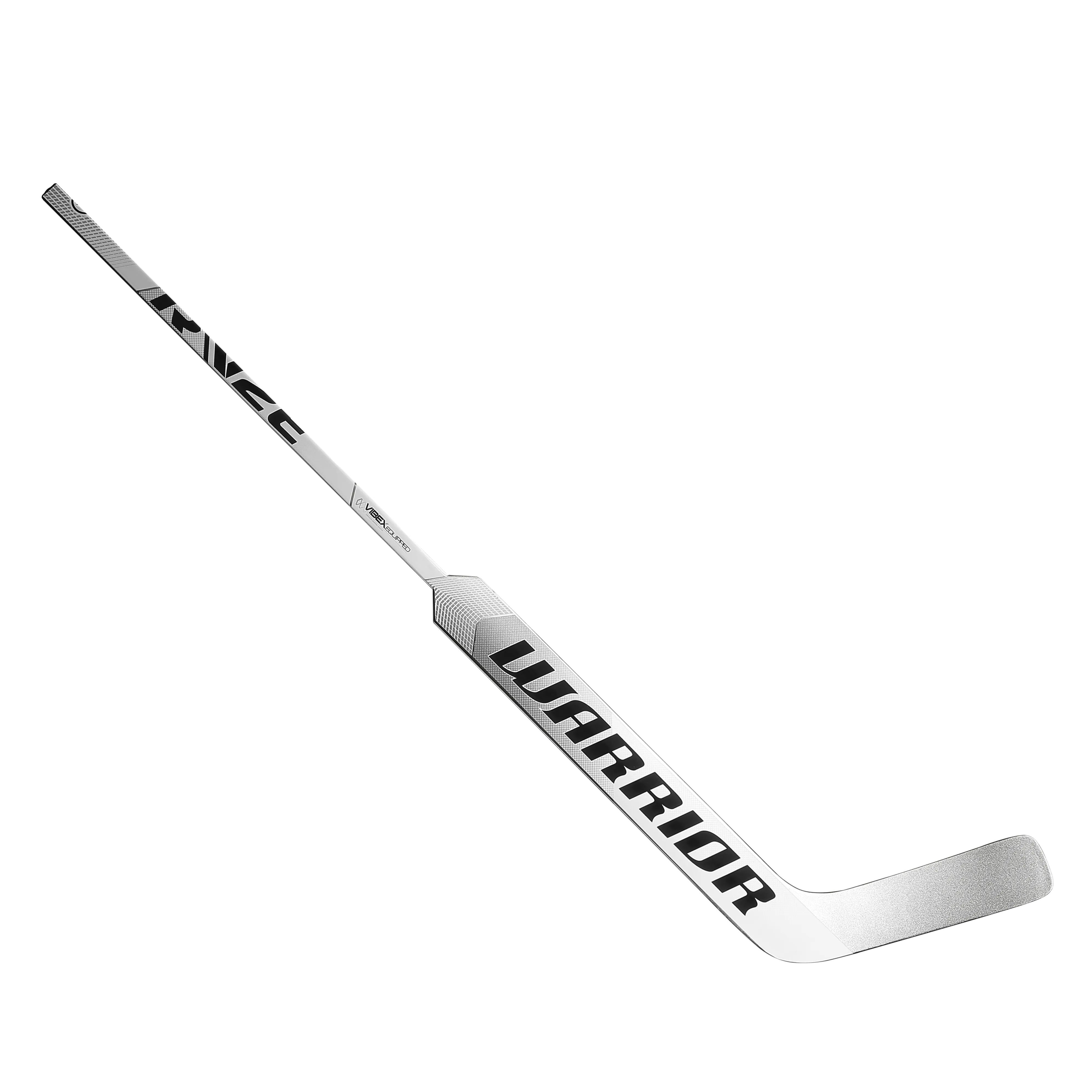 Warrior Ritual V2 E Intermediate Goalie Stick (Silver/White/Black)