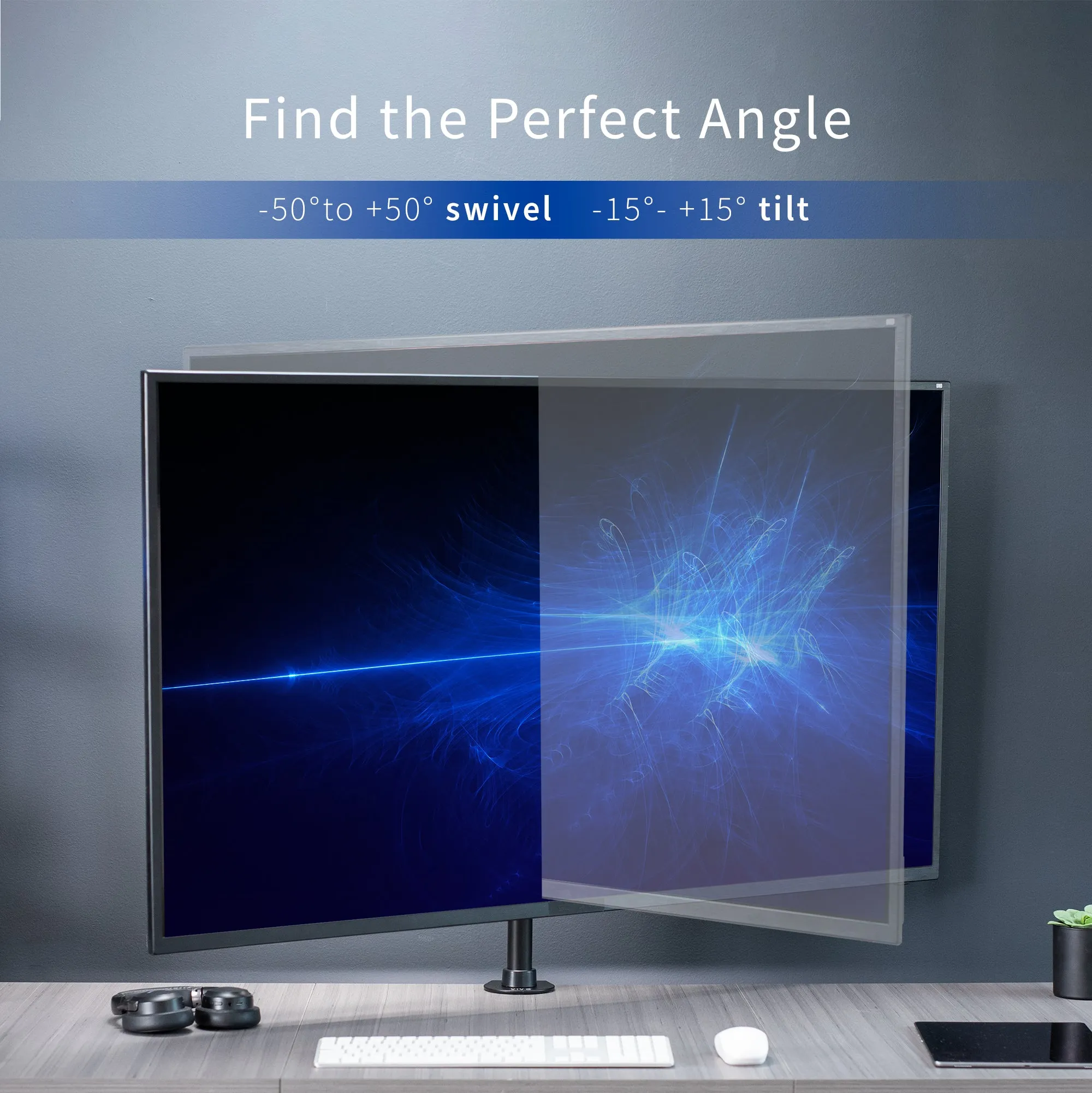 Wide Screen Mount for 23” to 55” TVs
