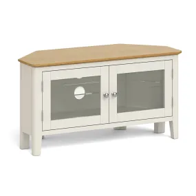 Windsor Cream 95cm Corner TV Stand