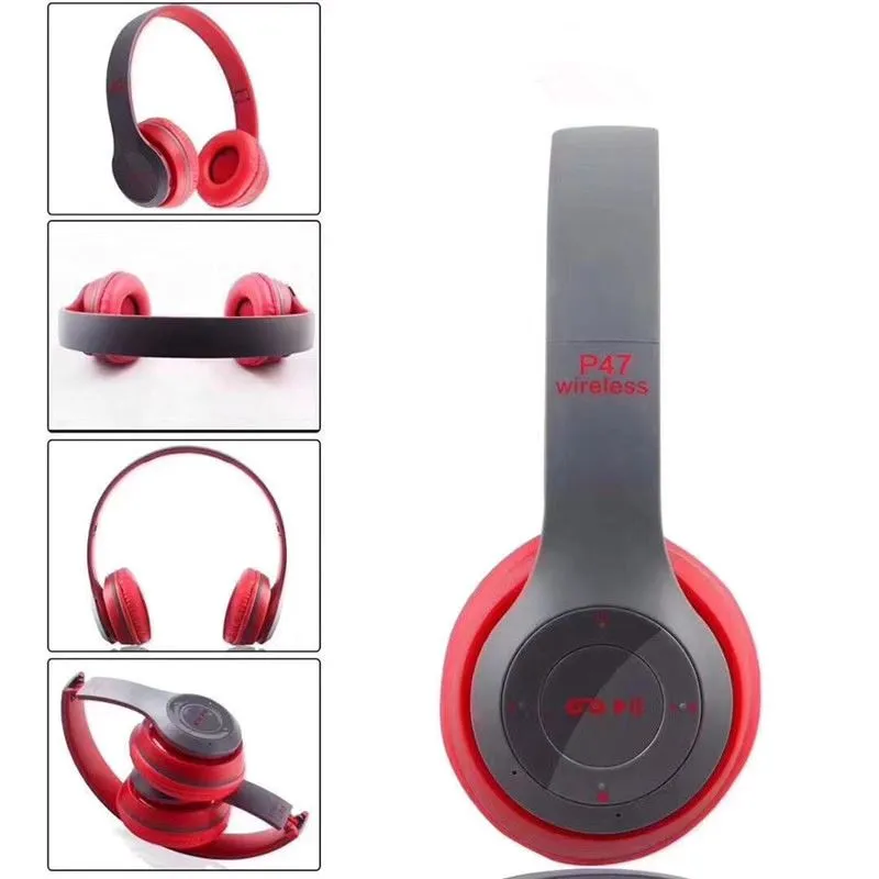 Wireless Headphones Over Ear P47 Super Bass 5.1