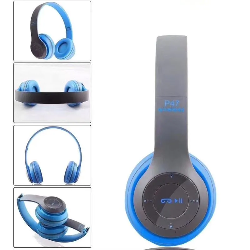 Wireless Headphones Over Ear P47 Super Bass 5.1
