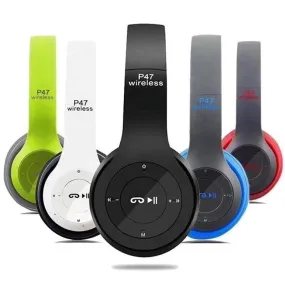 Wireless Headphones Over Ear P47 Super Bass 5.1