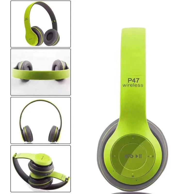 Wireless Headphones Over Ear P47 Super Bass 5.1