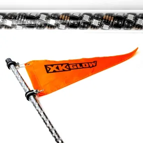 XKGlow 2nd Gen XKchrome Advanced App Control LED Whip Light Kit for 4x4 Offroad UTV ATV - 32" or 48"